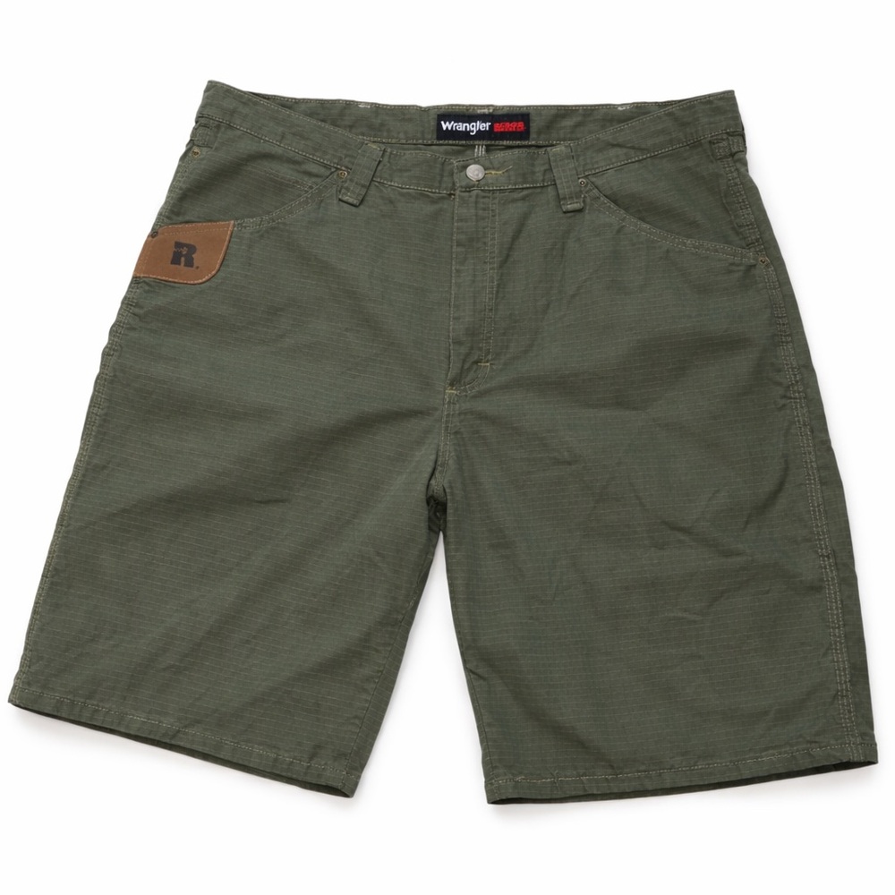 Wrangler Riggs Workwear Cargo Ripstop Cotton Shorts Mens 38 Utility